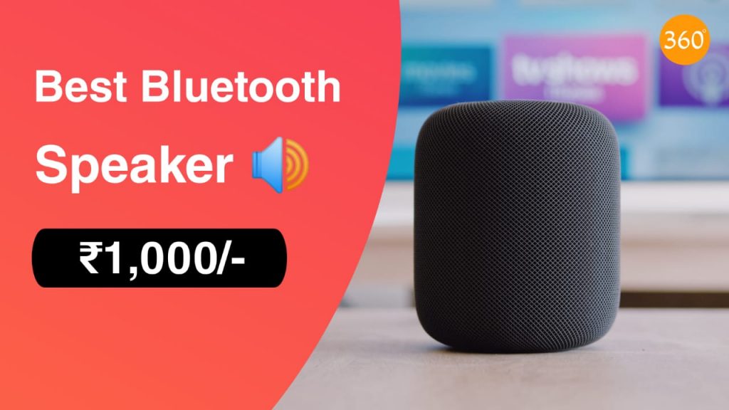 bluetooth speakers under 1000